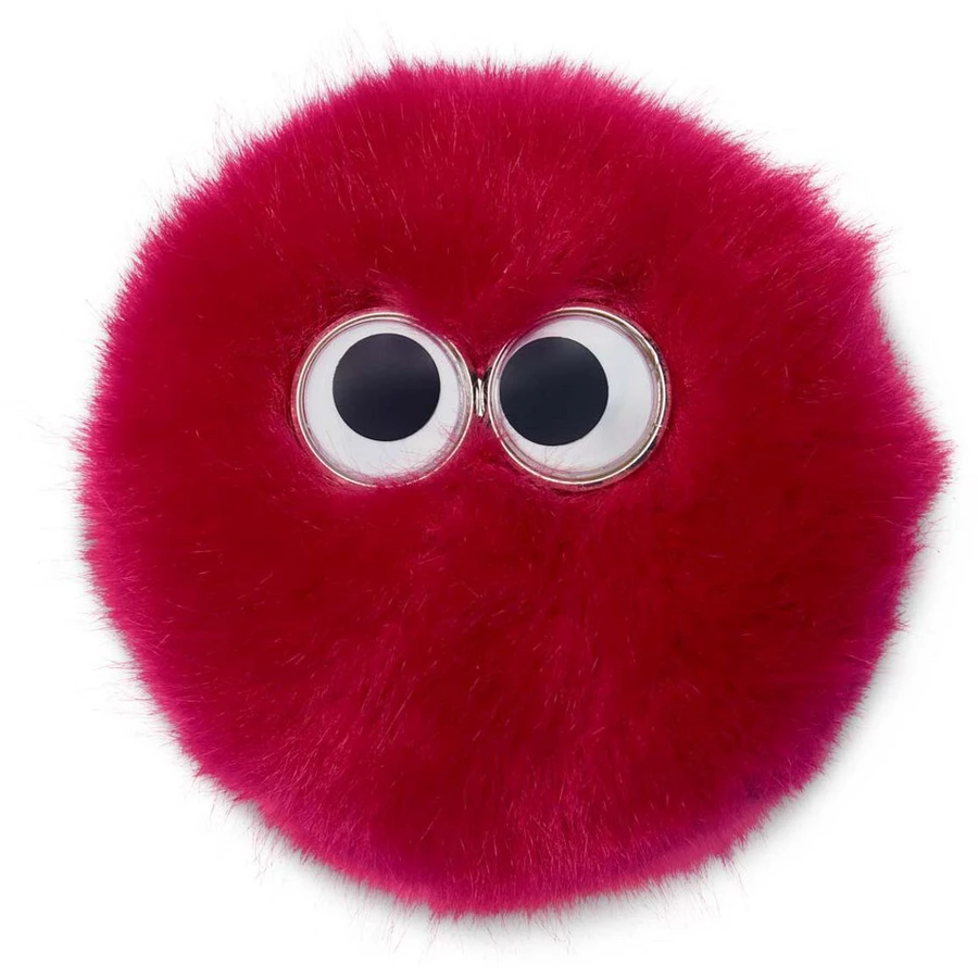 Ergobag Zubehör Klettie - Kontour flauschig Rot-Flausch