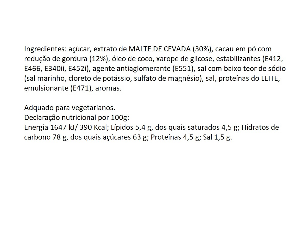 CÁPSULAS COM SIST DG MALTESERS ACHOCOLATADO 8 UN