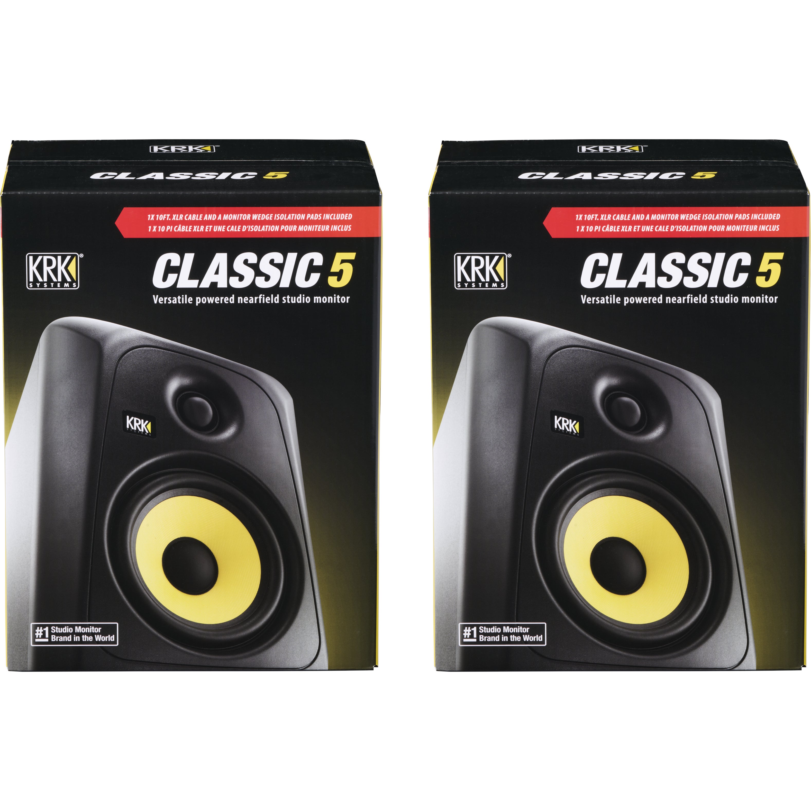 KRK Classic 5 Studio Monitor Pack (paar)