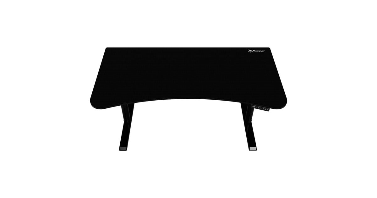 ArozziArena Moto Gaming Desk - Black  (Zwart)