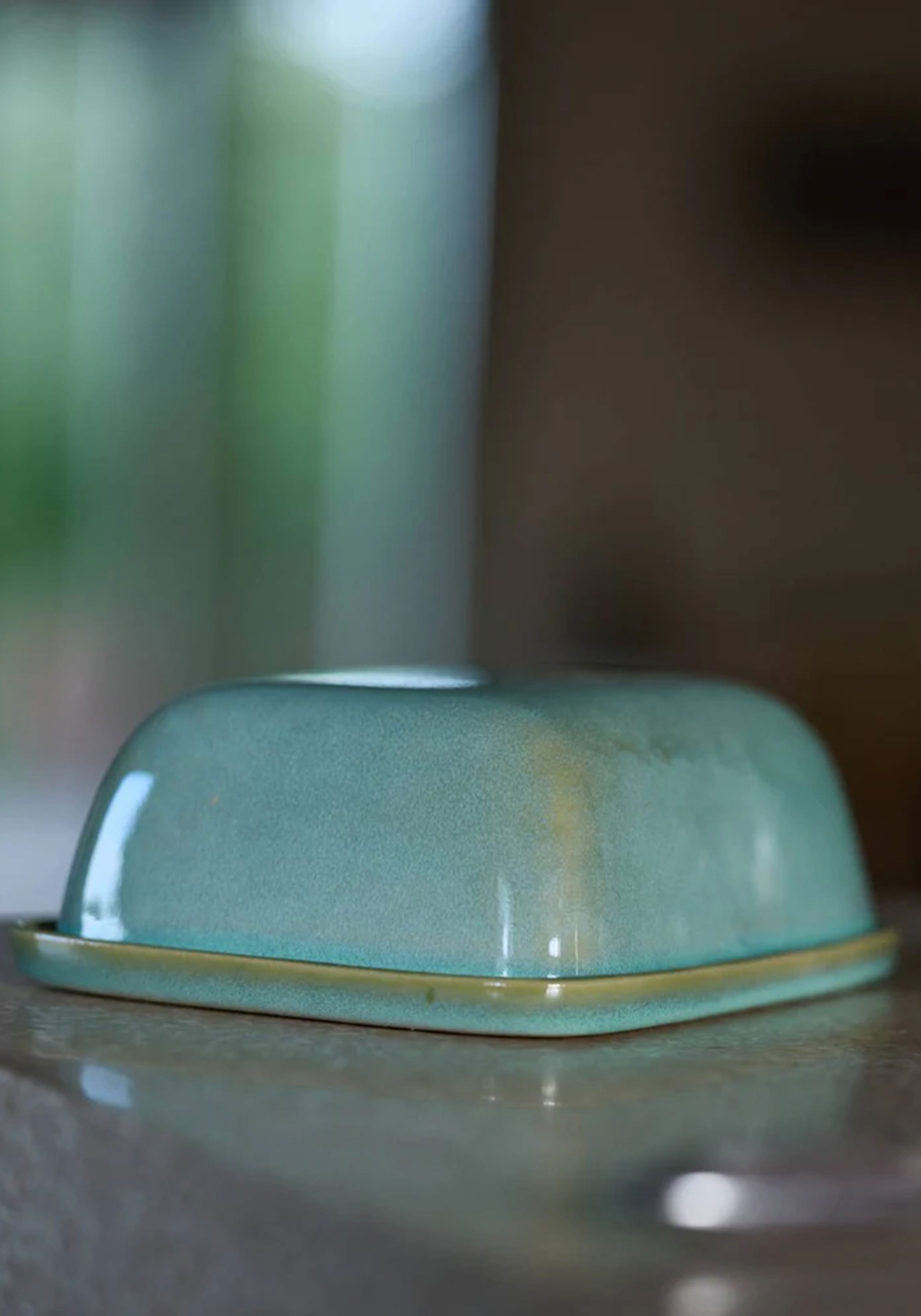 Onomao Butterdose Manteiga Traditionell Türkis