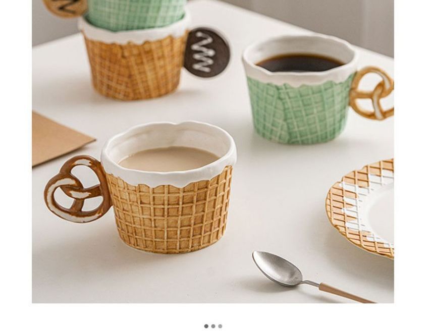 Kawa Simaya - Bakkerijkeramiek bord / drinkbeker (diverse ontwerpen)