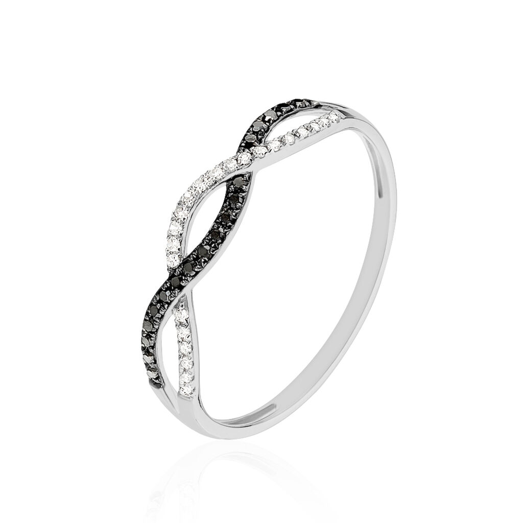 Bague Lilybeth Or Blanc Diamant