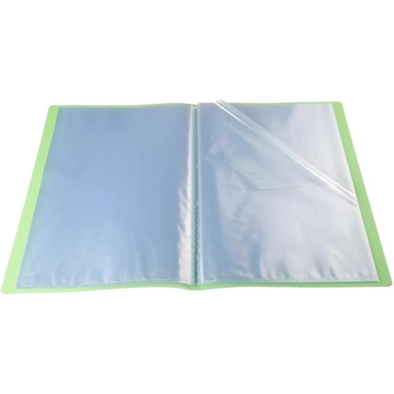 Protège-documents polypropylène semi rigide Chromaline 10 pochettes - 20 vues - A4