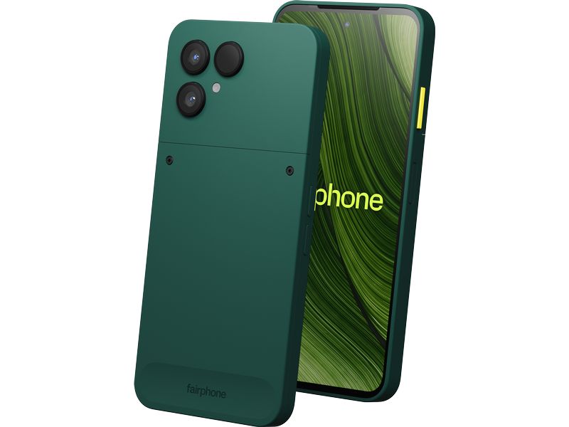 Fairphone Fairphone 6 256 GB Forest green Nachhaltiges Android-Smartphone aus fairer Produktion mit recycelten Materialien