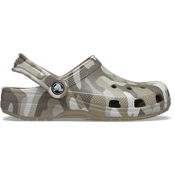 Køb Crocs Classic Camo Clog Mushroom/Multi