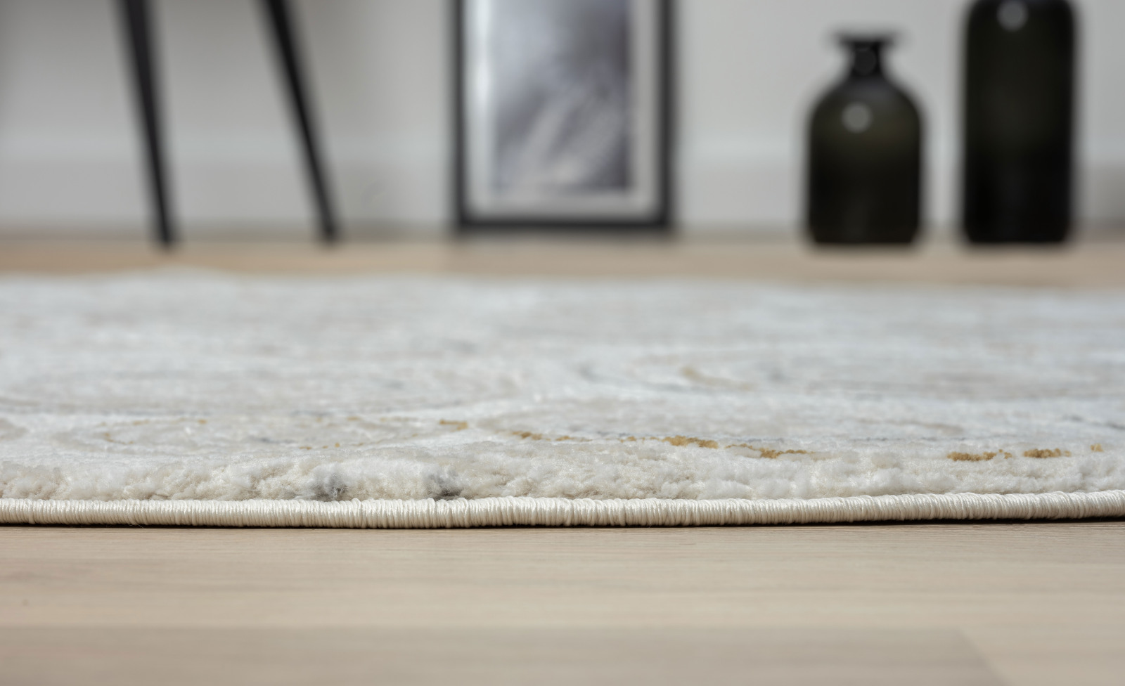 Teppich MY STYLE - beige - rund - Ø 120 cm