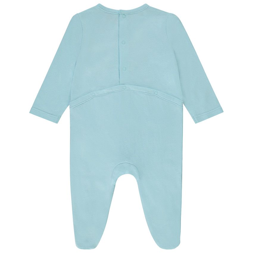 Dors-bien en jersey print fantaisie pour bébé garçon - Bleu
