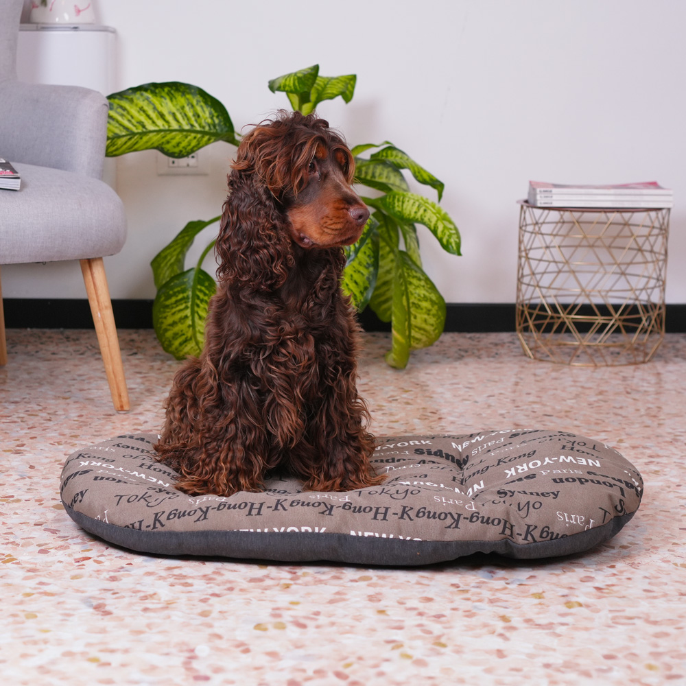 Ferplast panier chien chat - coussin pour chien chat - lavable en machine - tapis chien chat pour niches et voitures - lit pour