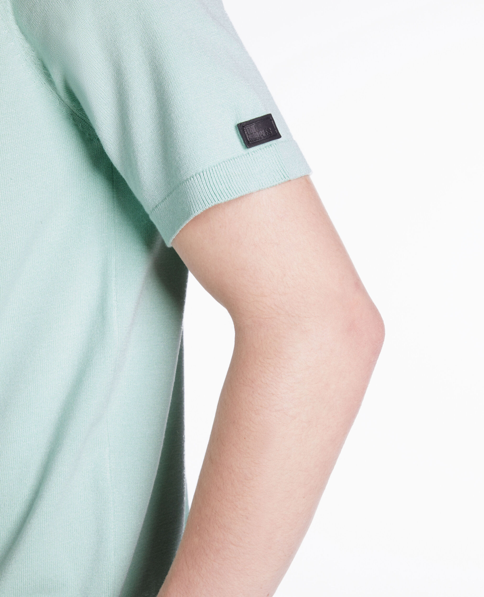 T-shirt vert en maille