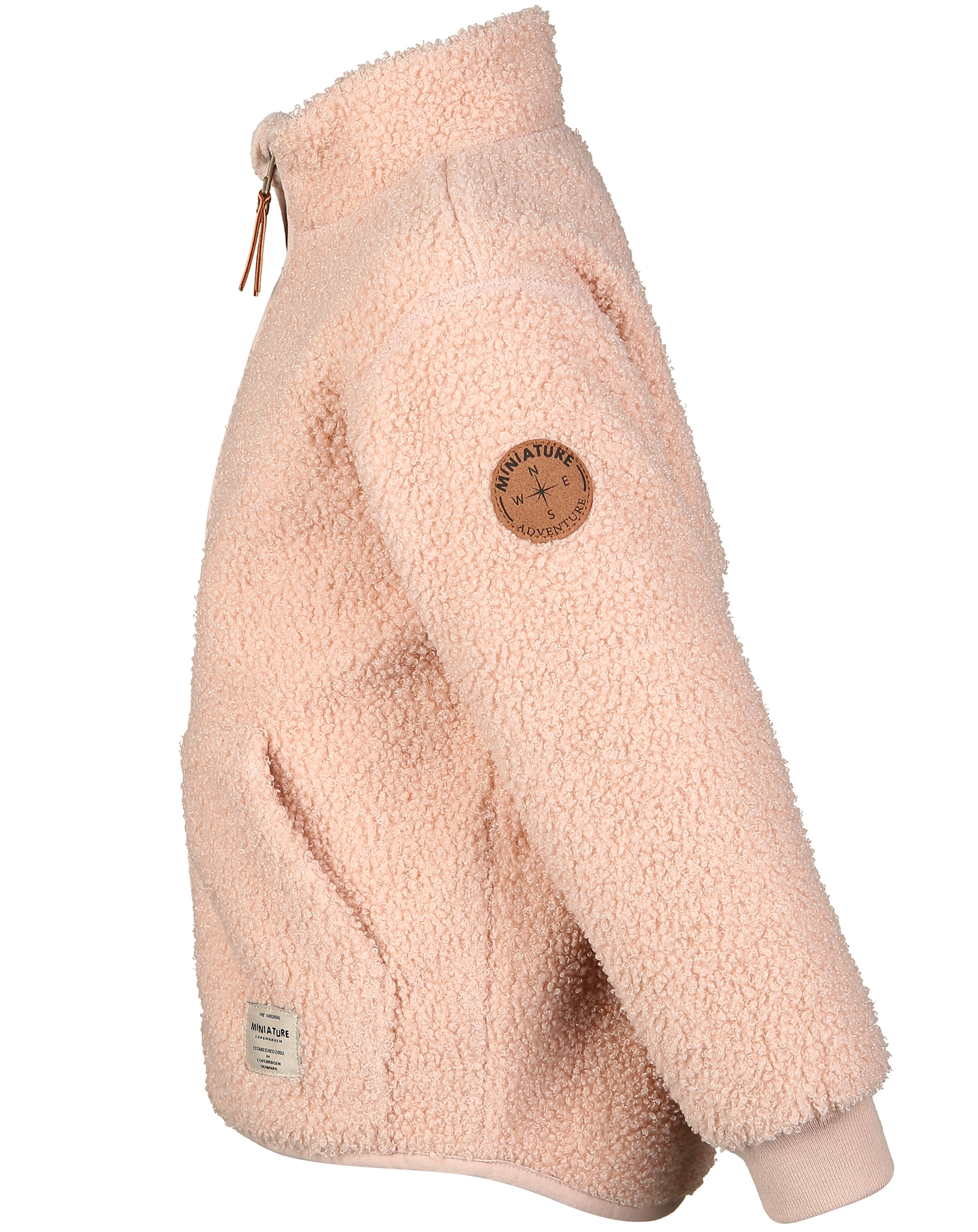 Teddyfleece-Jacke MATSALEH in rose dust