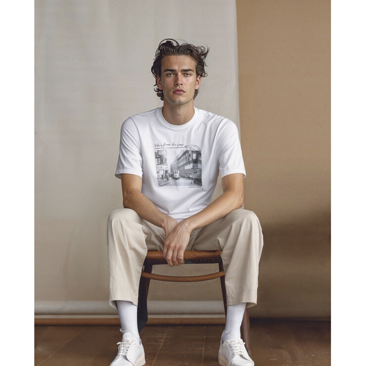 Clean Cut Copenhagen Old Copenhagen T-shirt White