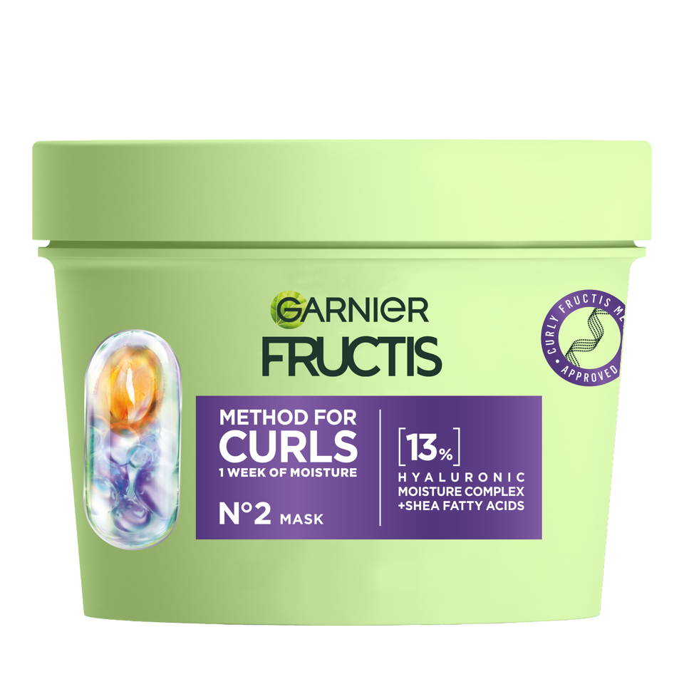 Garnier - Fructis Method for Curls mask for curly hair 370 ml - Hårkur