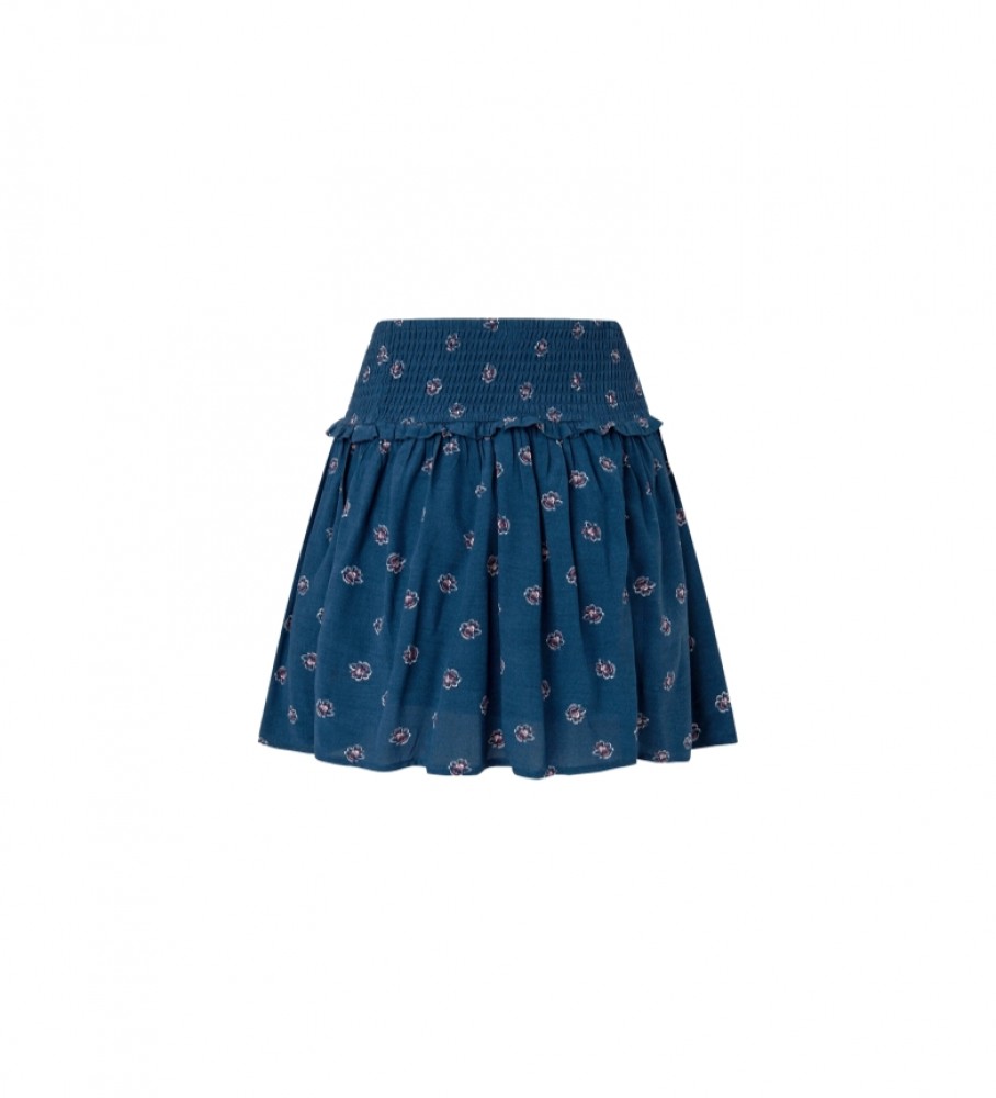 Saia Bruna Azul da Pepe Jeans