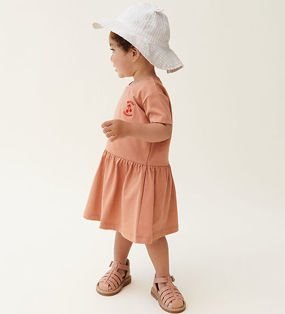 Liewood Solhat - Amelia - Stripes Crisp White/Sandy