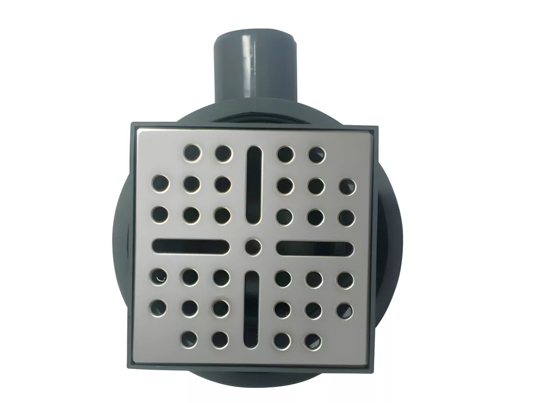 Receveur prêt à carreler découpable avec siphon - 160 x 90 x 4cm - Polystyrène extrudé - DELOS