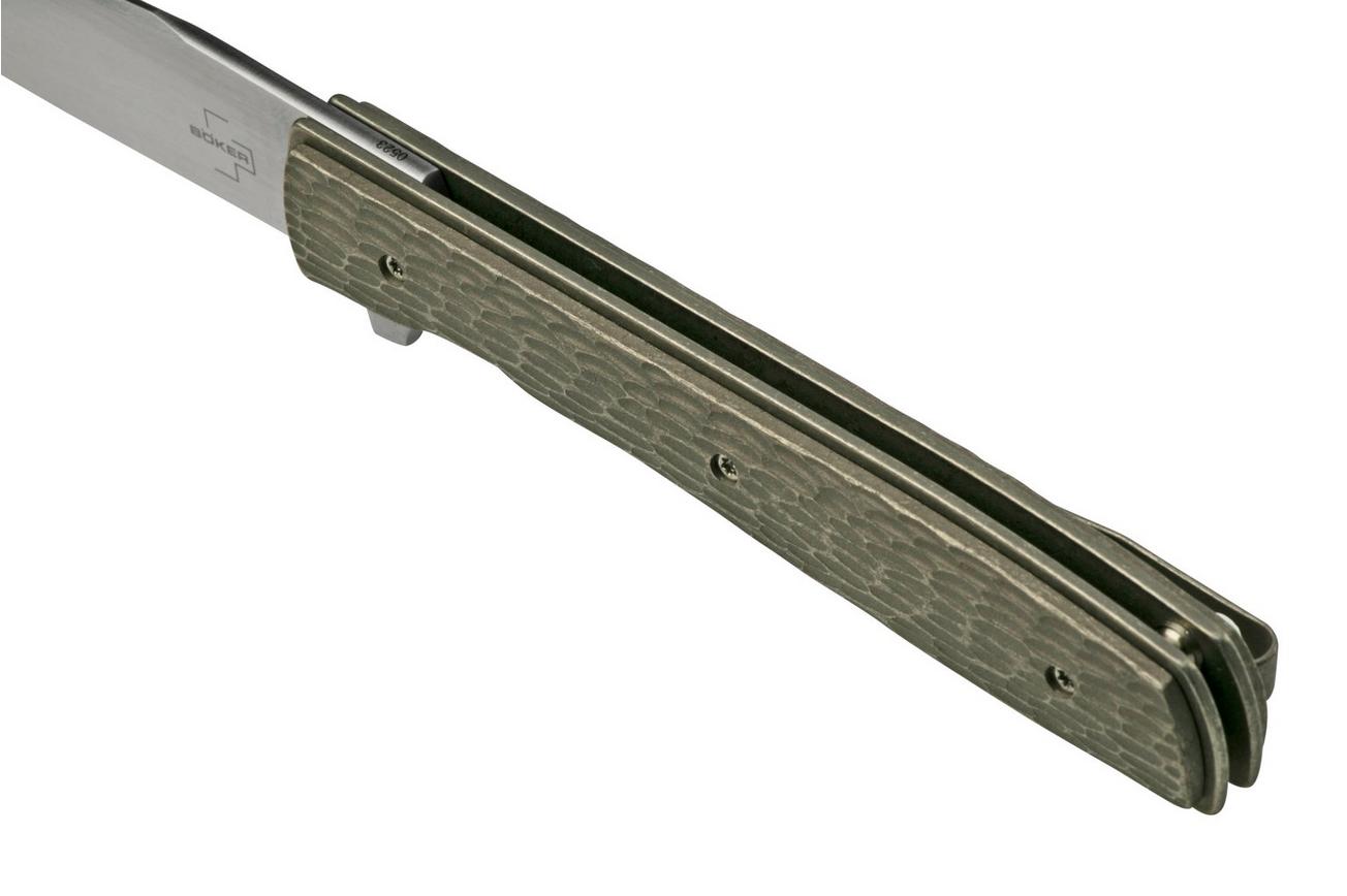 Böker Plus Urban Trapper Jigged Titanium, 01BO476 zakmes