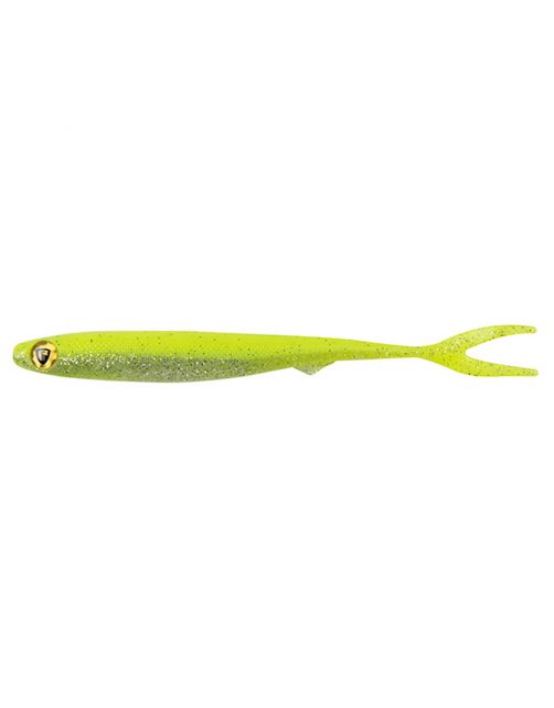 Fox Rage Slick Finesse Super Soft 20cm\/7.9 Inch Uv Chartreuse Ayu X 18pcs - Softbait -
