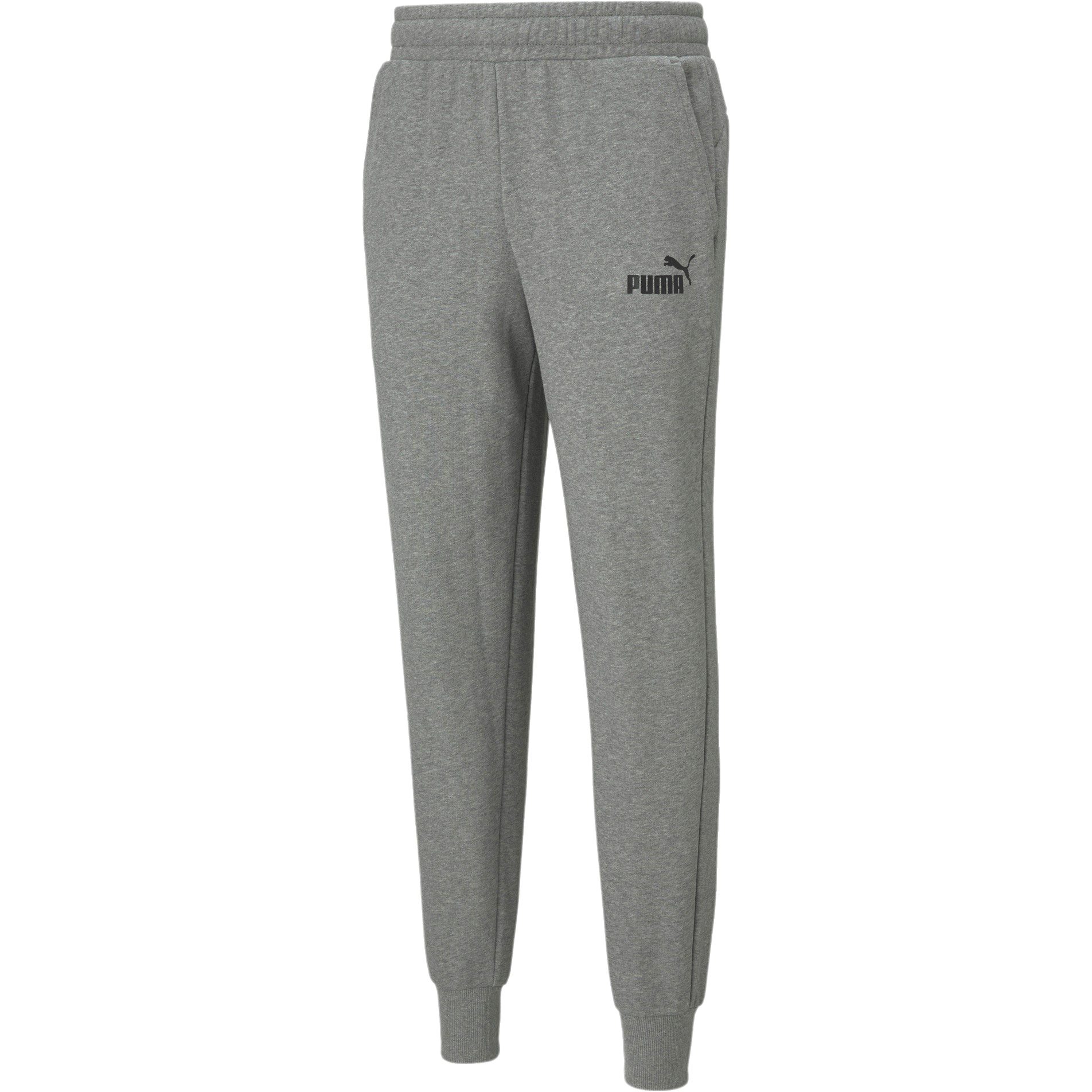 Puma Essentials Logo Jogginghose Herren medium gray heather