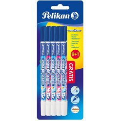 Effaceur d'encre Pelikan Super Pirat - Lot de 10