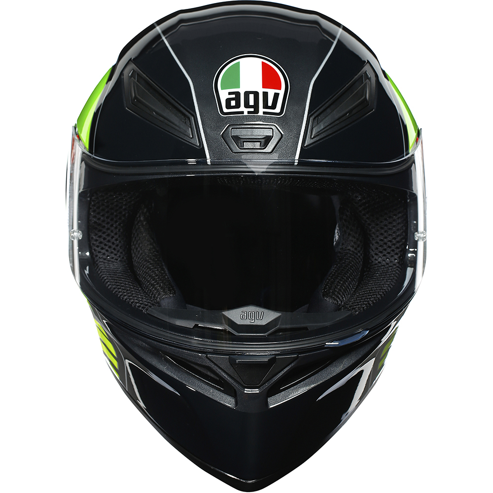 AGV - Casque K1 Power Noir / Vert / Blanc