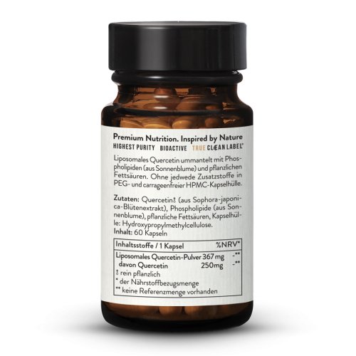 Sunday Natural Products  Quercetin liposomal Kapseln