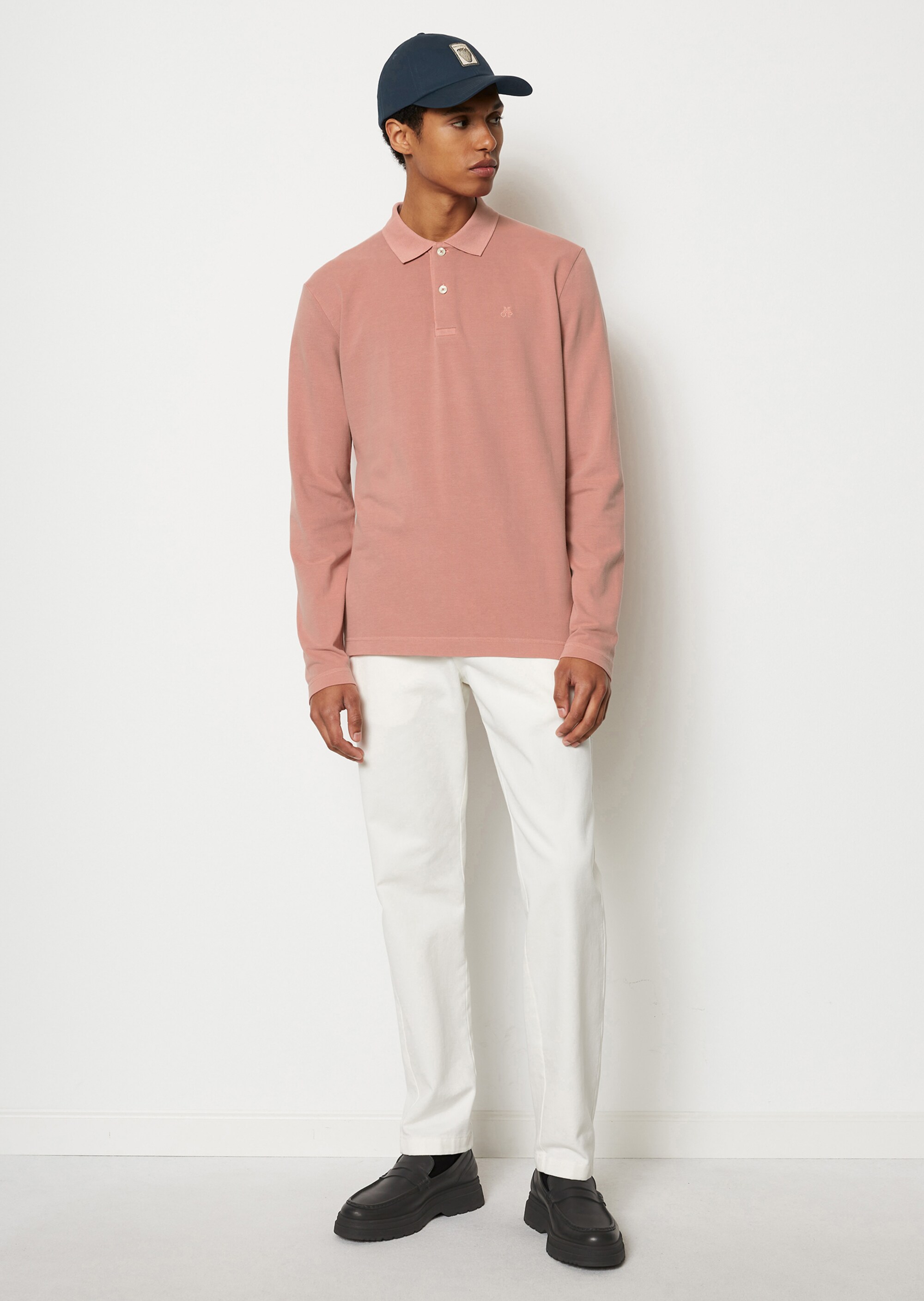 Poloshirt Piqué regular aus Bio-Baumwolle mit Elasthan