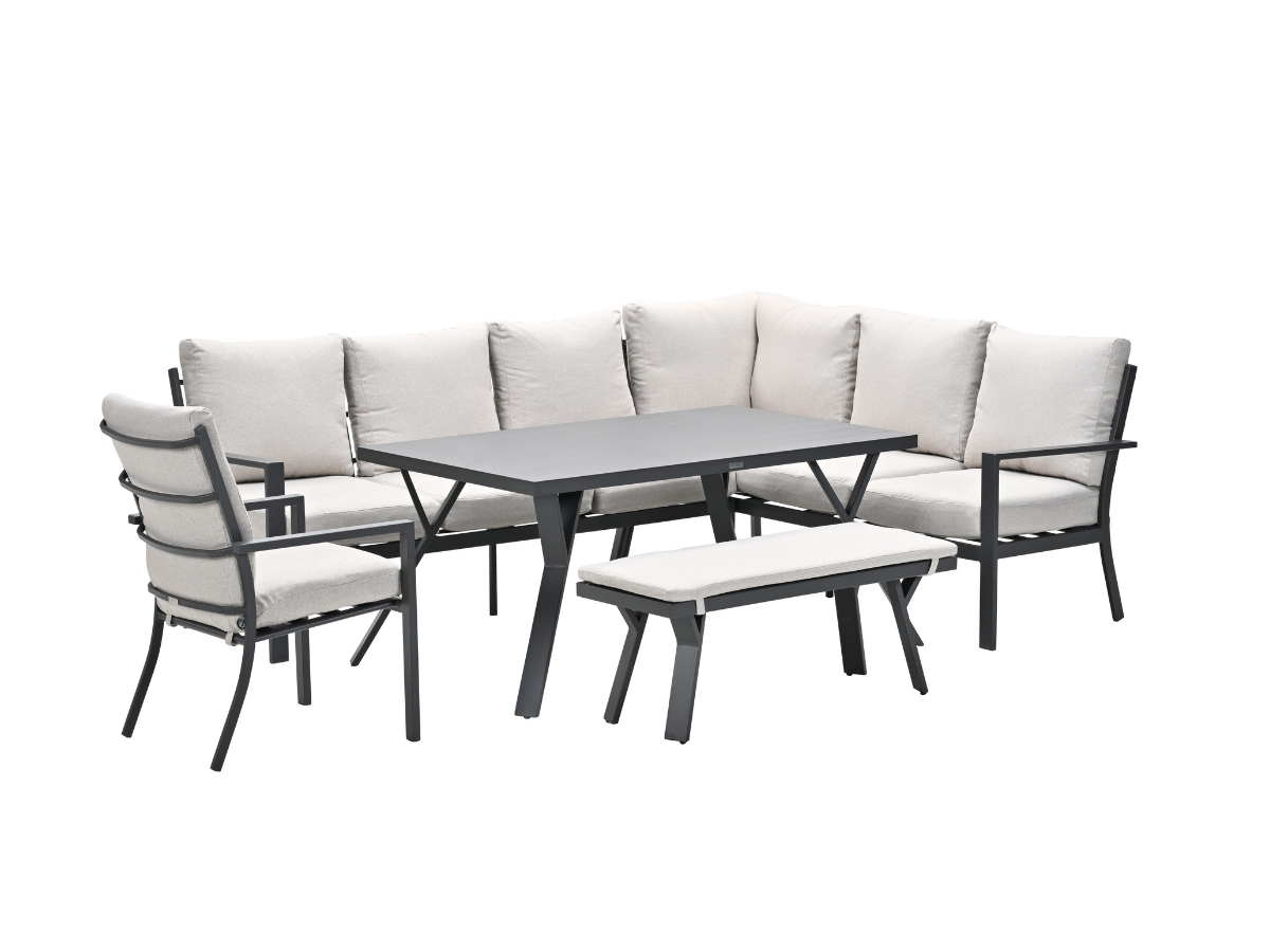 Garden Impressions Sergio R lounge-diningset - Sand