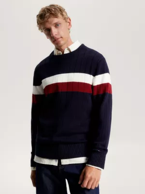 Suéter Global Stripe Relaxed