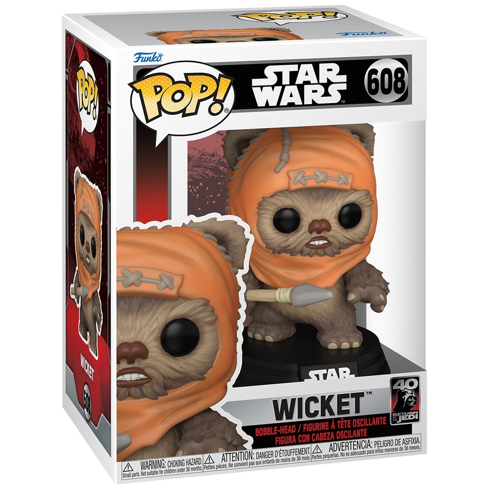 POP! Vinyl 608: Star Wars Return of the Jedi 40th - Wicket