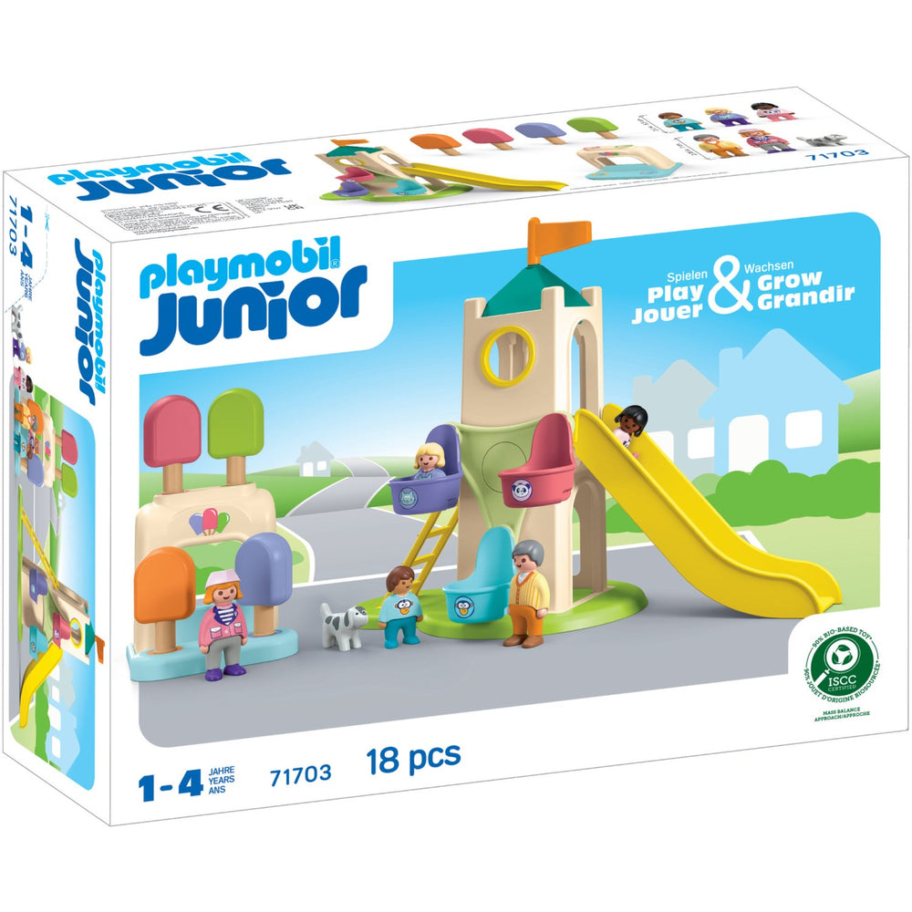 Køb Playmobil® Junior Adventure Tower With Ice Cream Booth