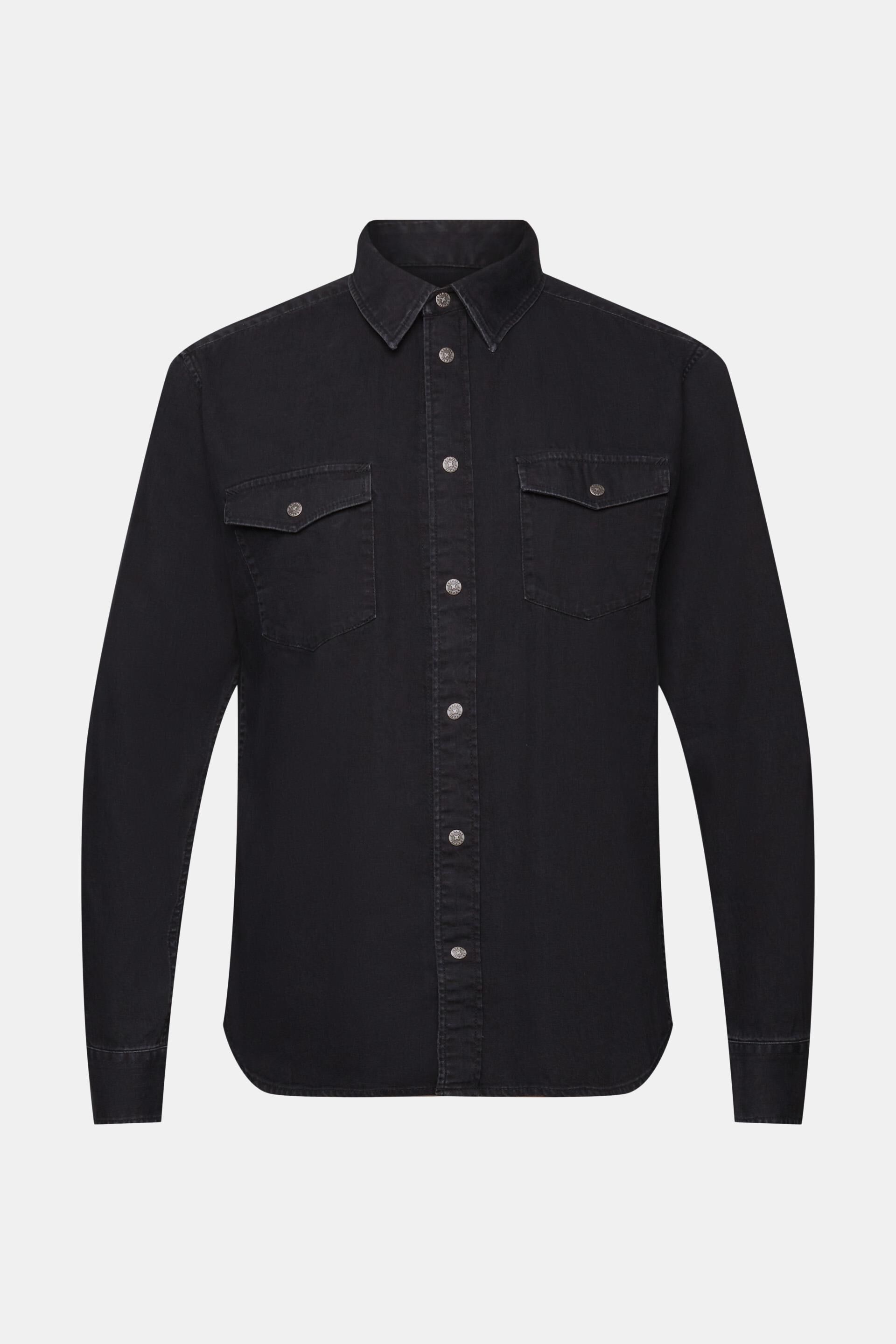 Chemise en jean, 100 % coton