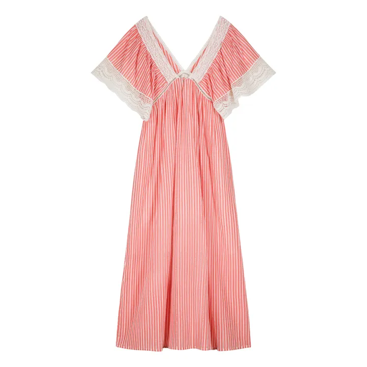 Louise Misha Robe Ashila Rayures - Collection Femme | Rose
