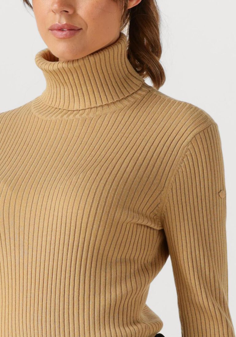 camel goldbergh coltrui mira long sleeve knit sweater