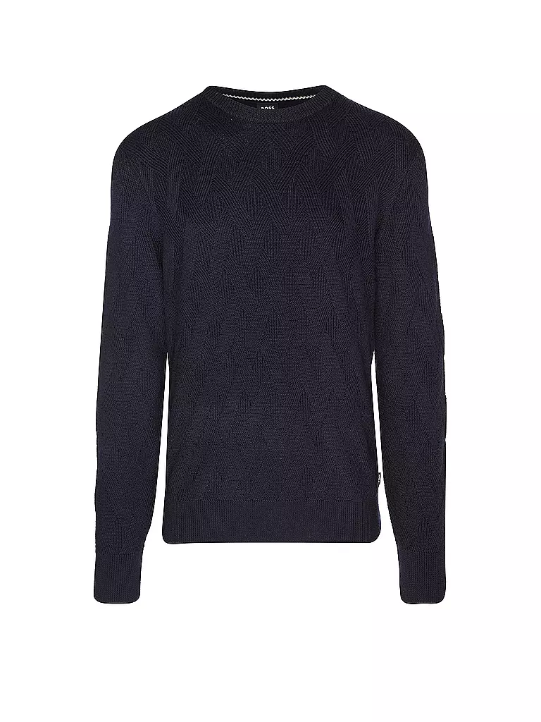 BOSS Pullover ELFREDO dunkelblau