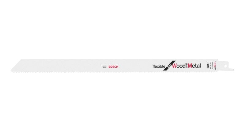 Bosch 2608656022 Reciprozaagblad S 1222 VF Flexible for Wood and Metal 5x (5 stuks)