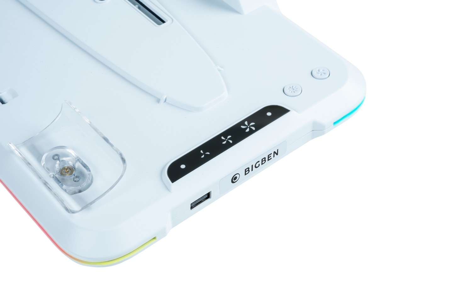 Nacon Charging Station with Fan RGB/USB Hub/Fan, White PS5 Slim