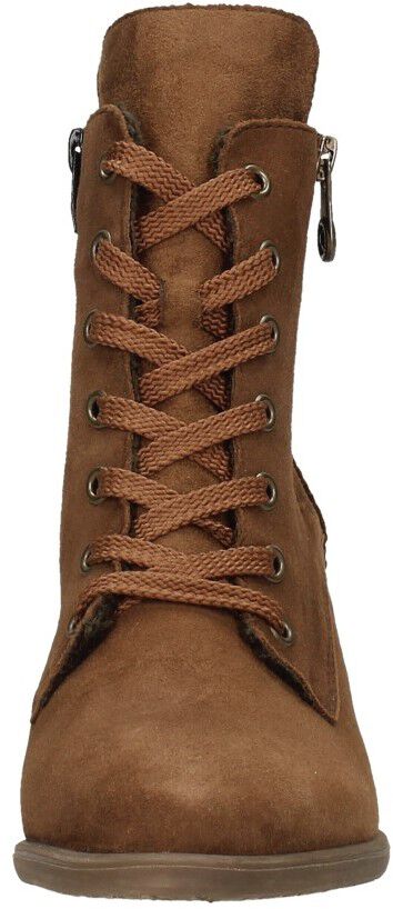 Rieker Veterschoenen Hak donkerbruin