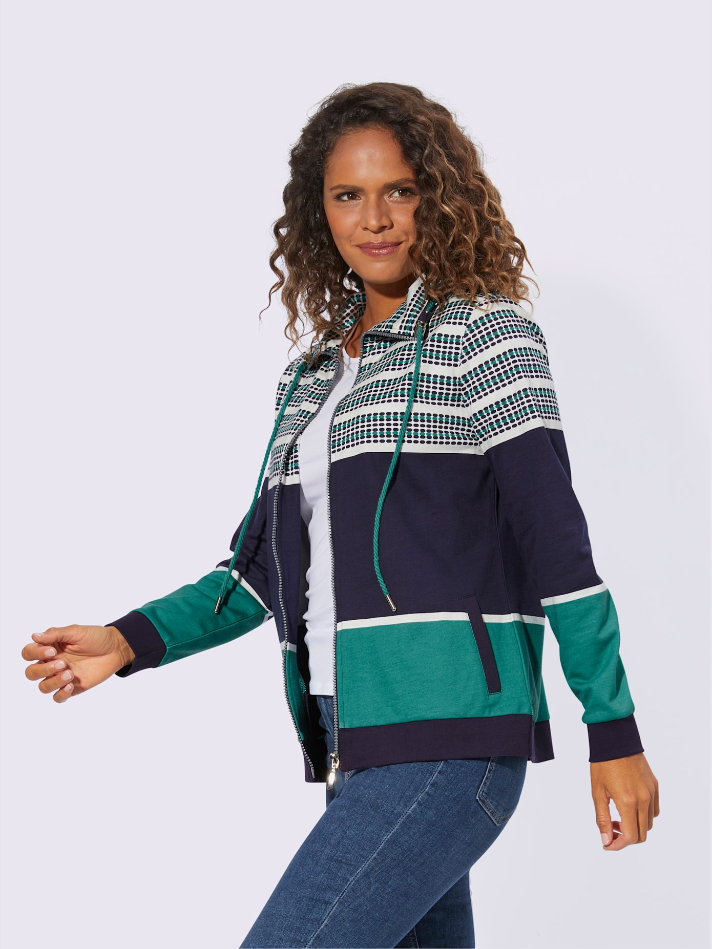 Veste légère pur coton