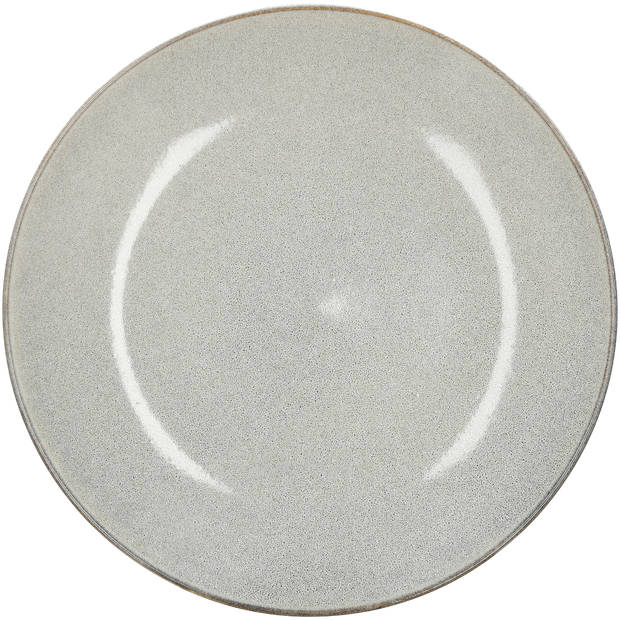 Blokker Dinerbord Lima - grijs - Ø27cm