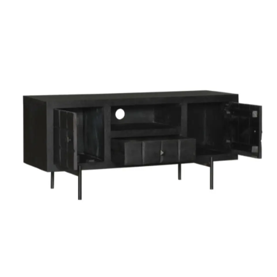 StarFurn - Tv meubel Brandy - 120 cm - zwart