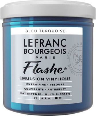 Lefranc & Bourgeois - Akrylmaling - Flashe - Turquoise Blue 125 ML