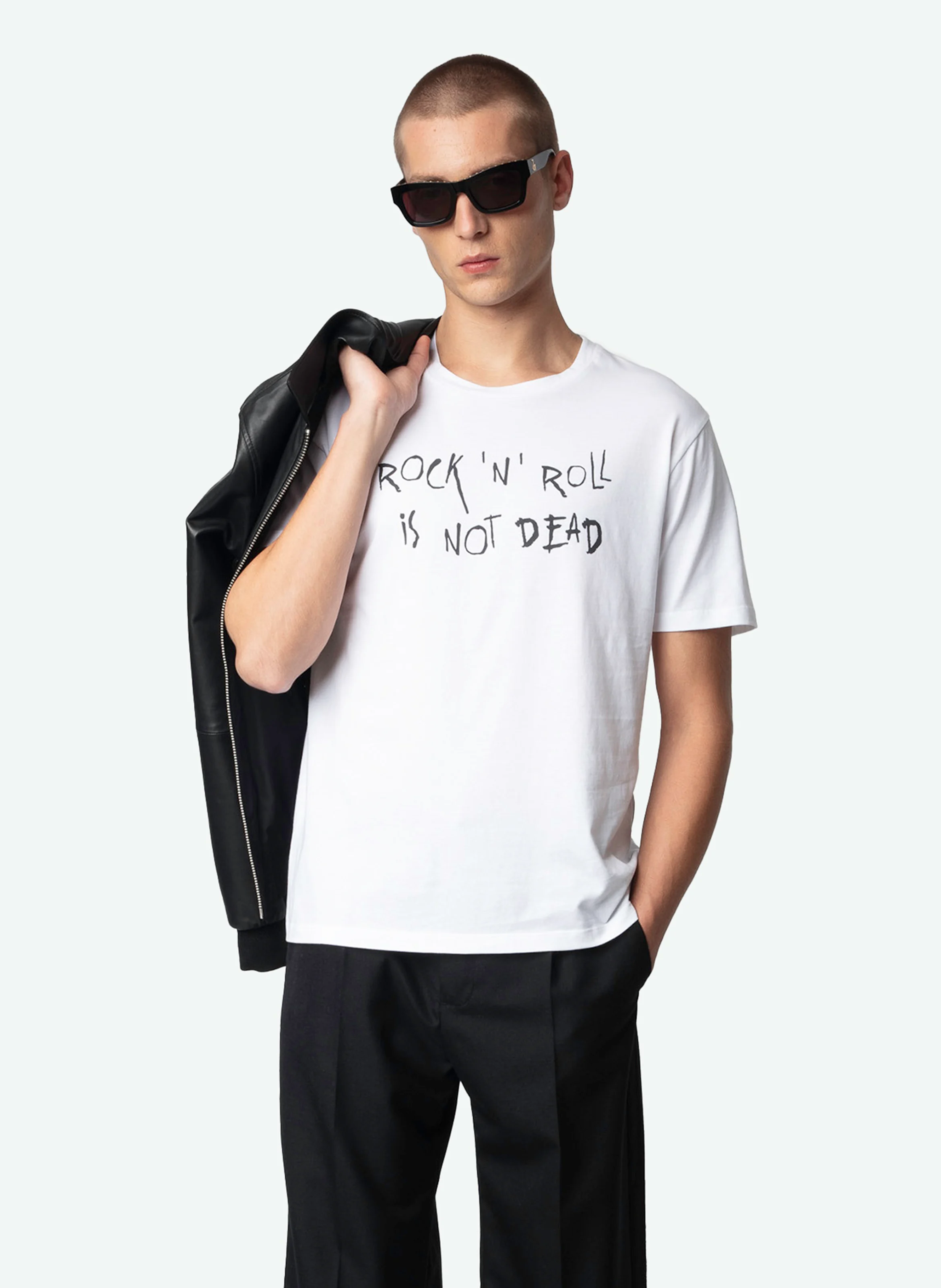 TOMMY - Tee-shirt droit en coton bio | Blanc