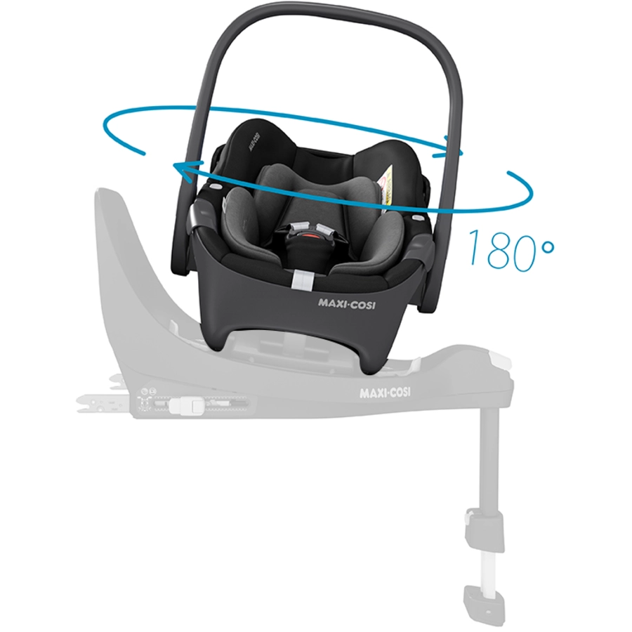 MAXI COSI Babyschale Pebble 360 Essential Black