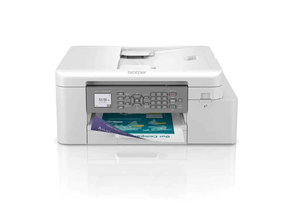 Brother MFC-J4340DWE - Multifunktionsprinter - farve - blækprinter - A4/Legal (medie) - op til 13 spm (kopiering) - op til 20 spm (udskriver) - 150 ark - 14.4 Kbps - USB 2.0, Wi-Fi(n)