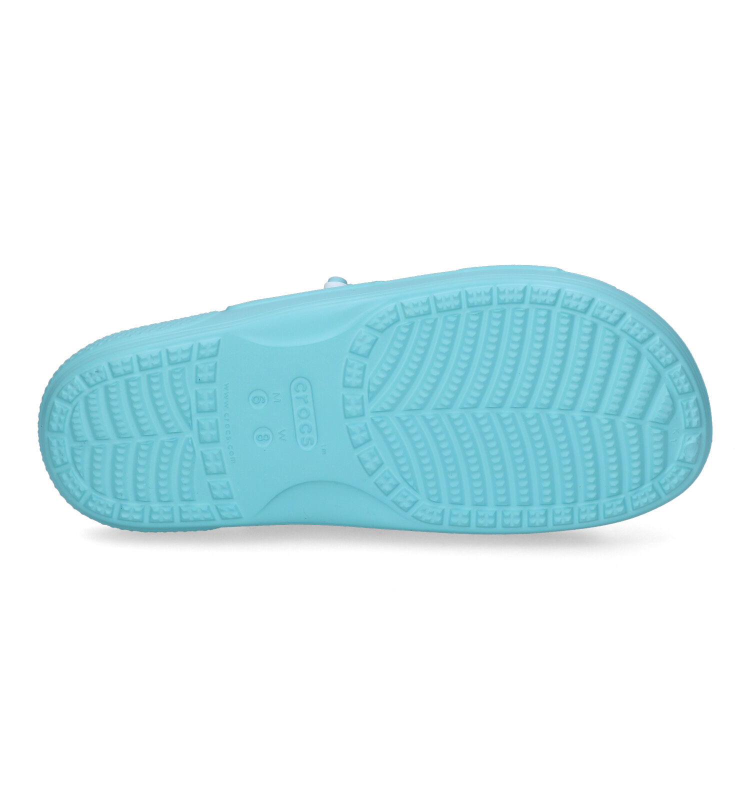 Badslippers blauw