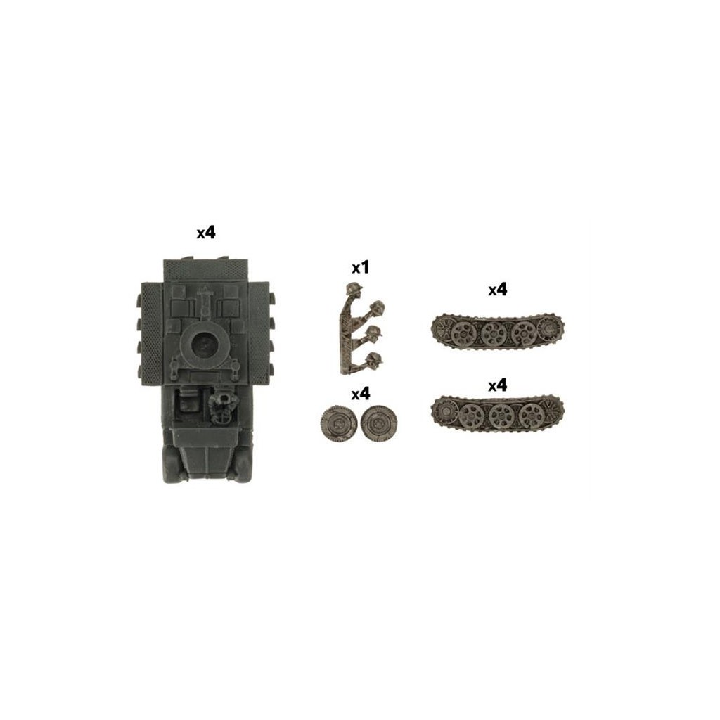 Flames of War - SdKfz 10/4 Light AA Platoon