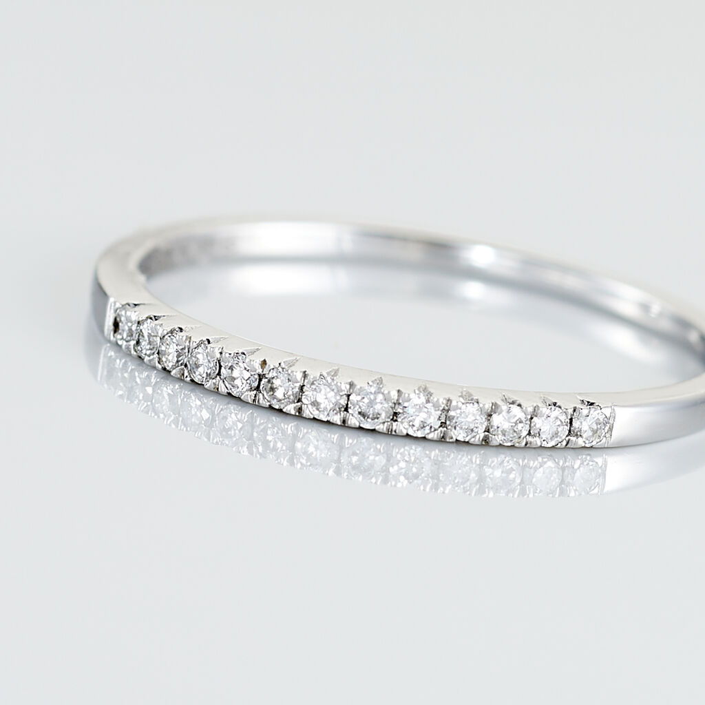 Alliance Pristina Or Blanc Diamant