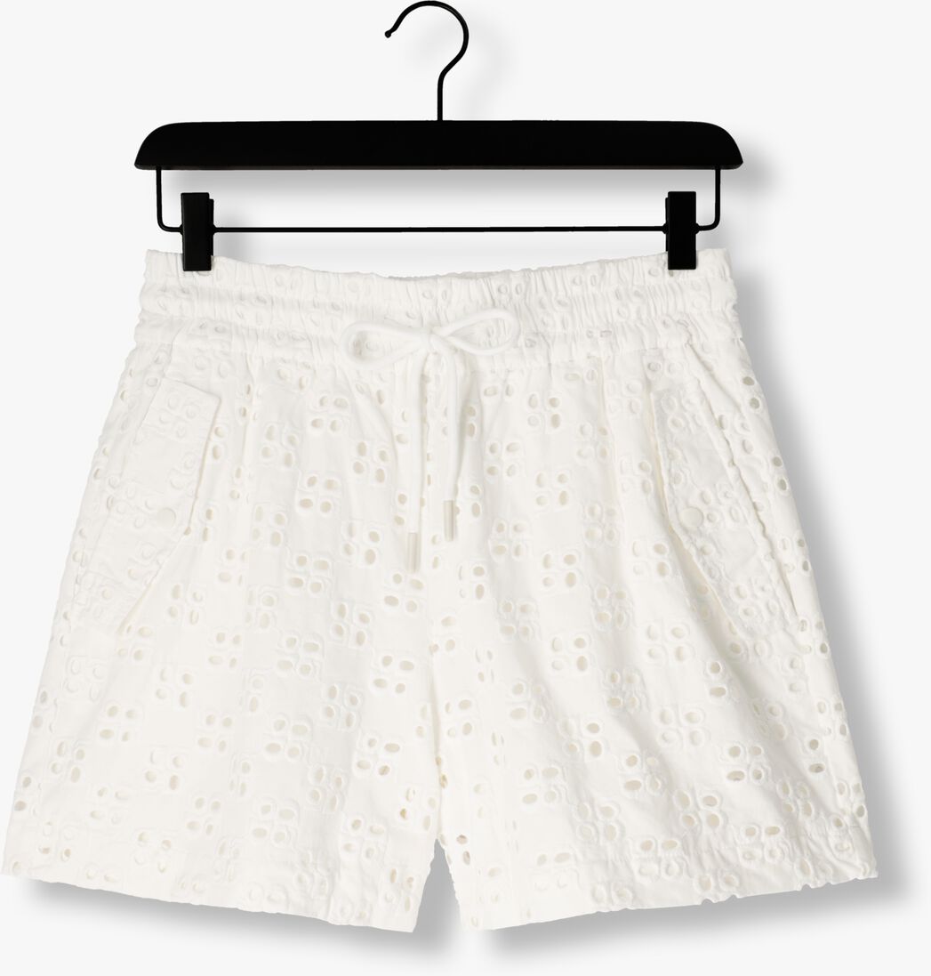 witte dante6 korte broek treva broderie anglaise shorts