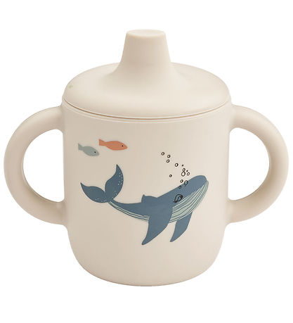 Liewood Trinklernbecher - Neil Sippy Cup - Silikon - Sea Creatur